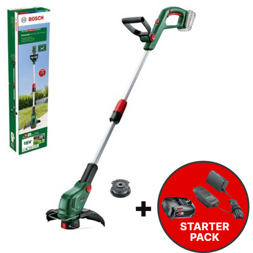 Bosch UniversalGrassCut 18V-26-500 solo alat - bez akumulatora i punjača (18V/2,0 Ah)  + Starter Set 18V Alliance – baterija PBA 18V 2,5 Ah + punjač AL 18V-20 W slika 1