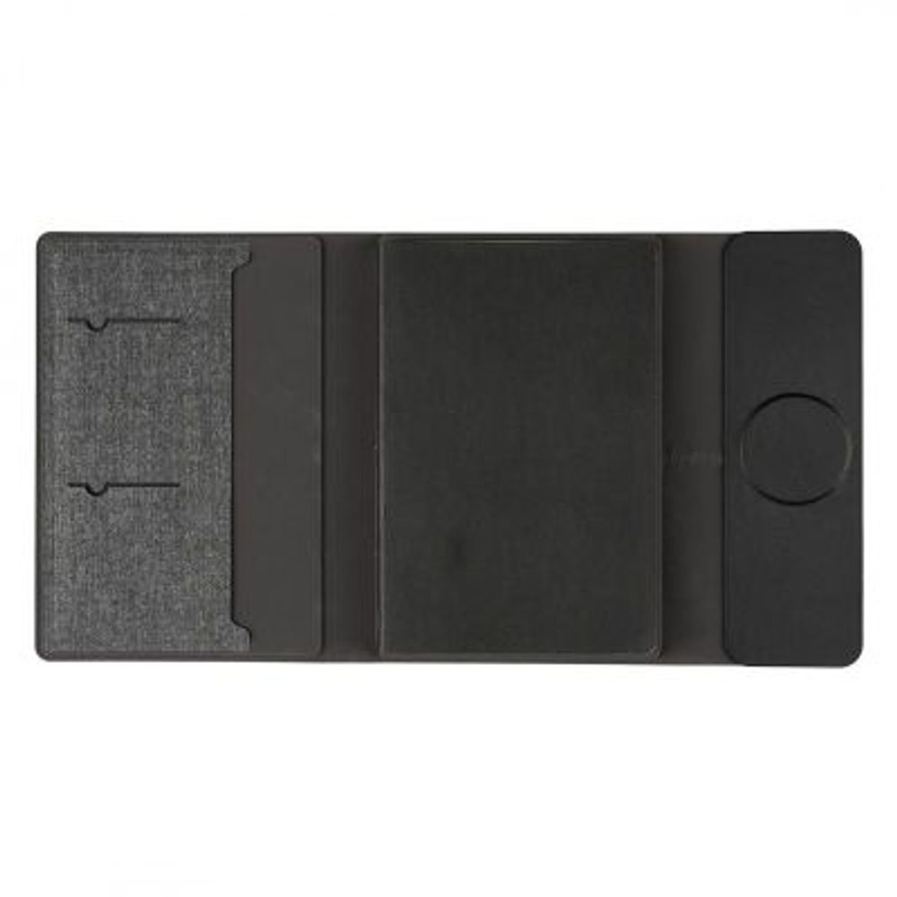FULTON 3 in 1,portfolio sa notesom i pom.bat.i bež.punjačem slika 3