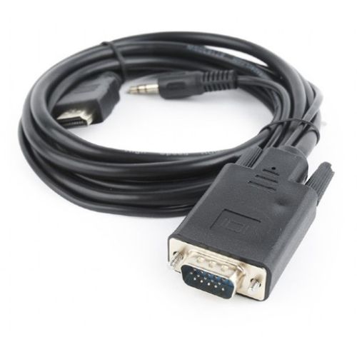 A-HDMI-VGA-03-6 Gembird HDMI to VGA and audio adapter cable, single port, 1,8m, black slika 5