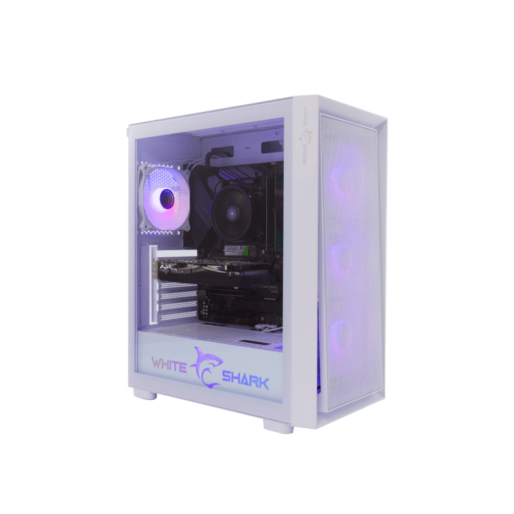WHITE SHARK Kućište GCC-2401 WARHEAD-3 / 4 Fans 12cm, RGB slika 1