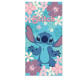 Disney Stitch Flowers cotton beach towel