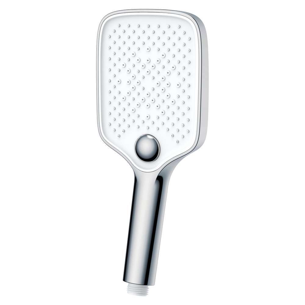 Inter Ceramic tuš ručica, 3 funkcije 10cm abs kromirana/bijela slika 1