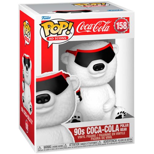 POP figure Coca Cola Polar Bear 90 s slika 1