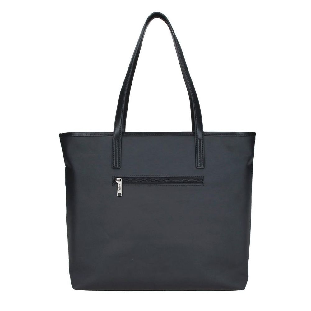 Pepe Jeans torba na rame 34 cm ženska, biker 7157541, crna slika 6