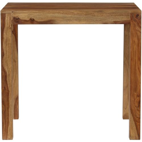 Blagovaonski stol od masivnog drva šišama 82 x 80 x 76 cm slika 27