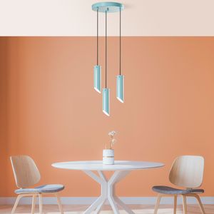 Kesik - 6916 - Turquoise Turquoise Chandelier