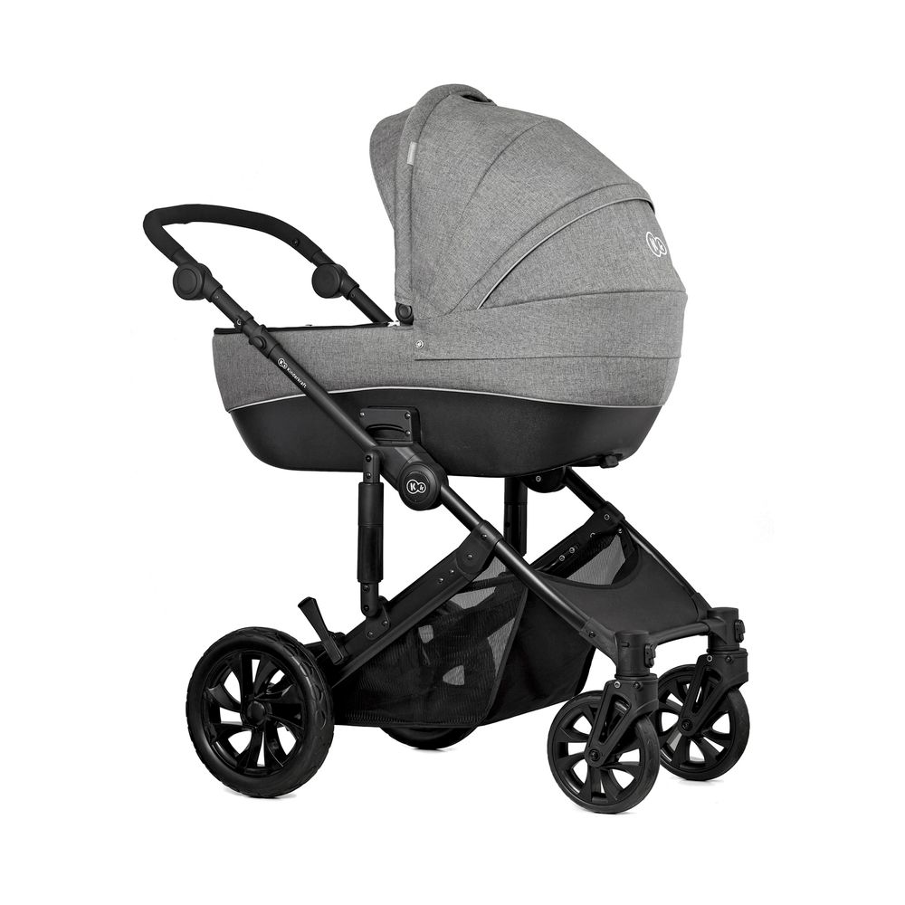 Kinderkraft kolica Prime Lite 3u1, siva slika 5