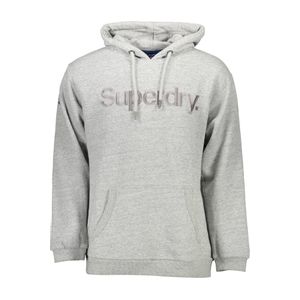 SUPERDRY Muška Siva Majica bez Patentnog Zatvarača