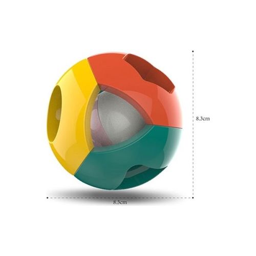 BBO Toys Igračka Lopta Sa Zvečkom 0M+ (He0142) slika 2