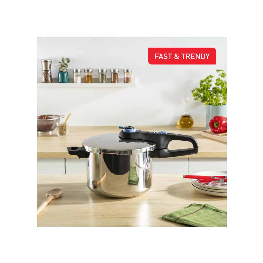 Tefal Pretis lonac Secure Trendy P2580701, Aqua Blue 6l slika 3