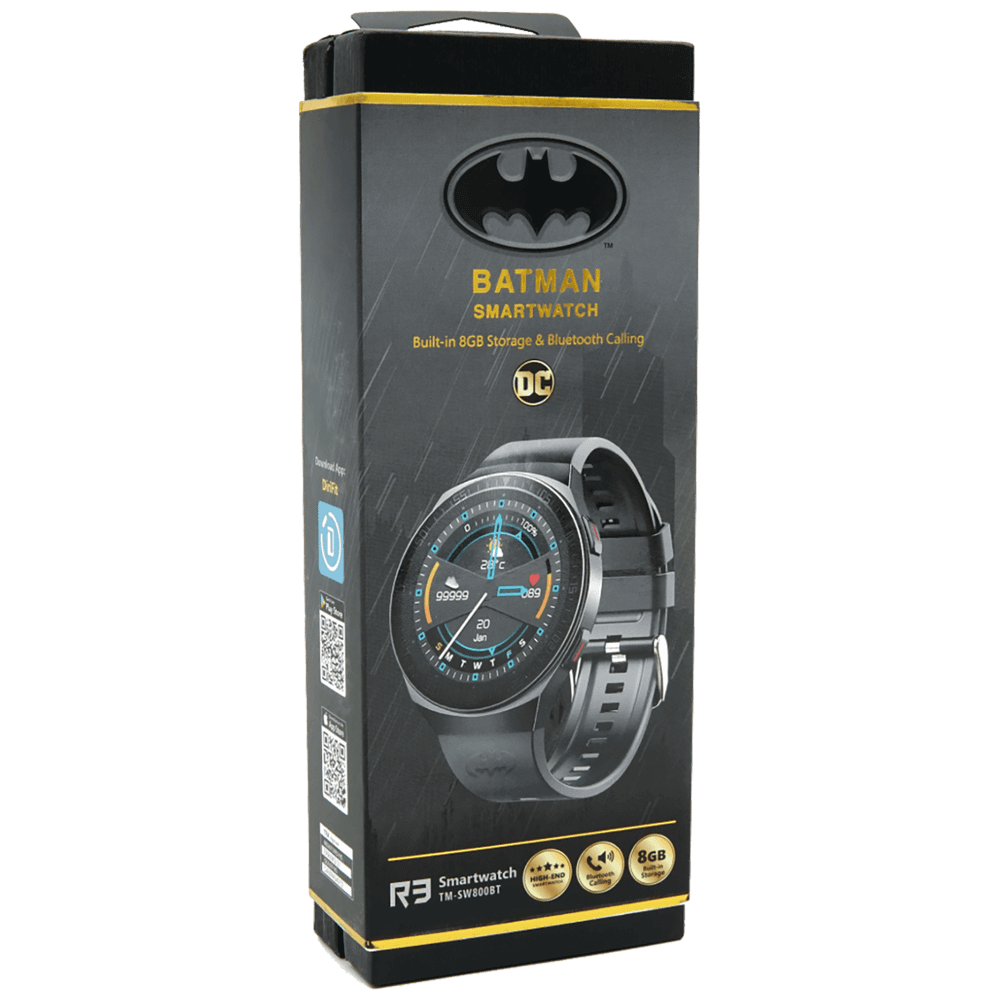 DC Pametni sat, Batman, 1.3" LCD, Bluetooth, IP67 - BATMAN Smartwatch slika 2