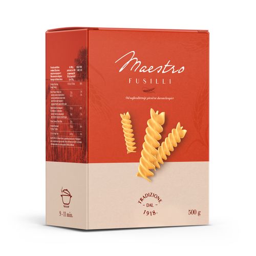 Danubius Maestro  Fusilli 500 g slika 1