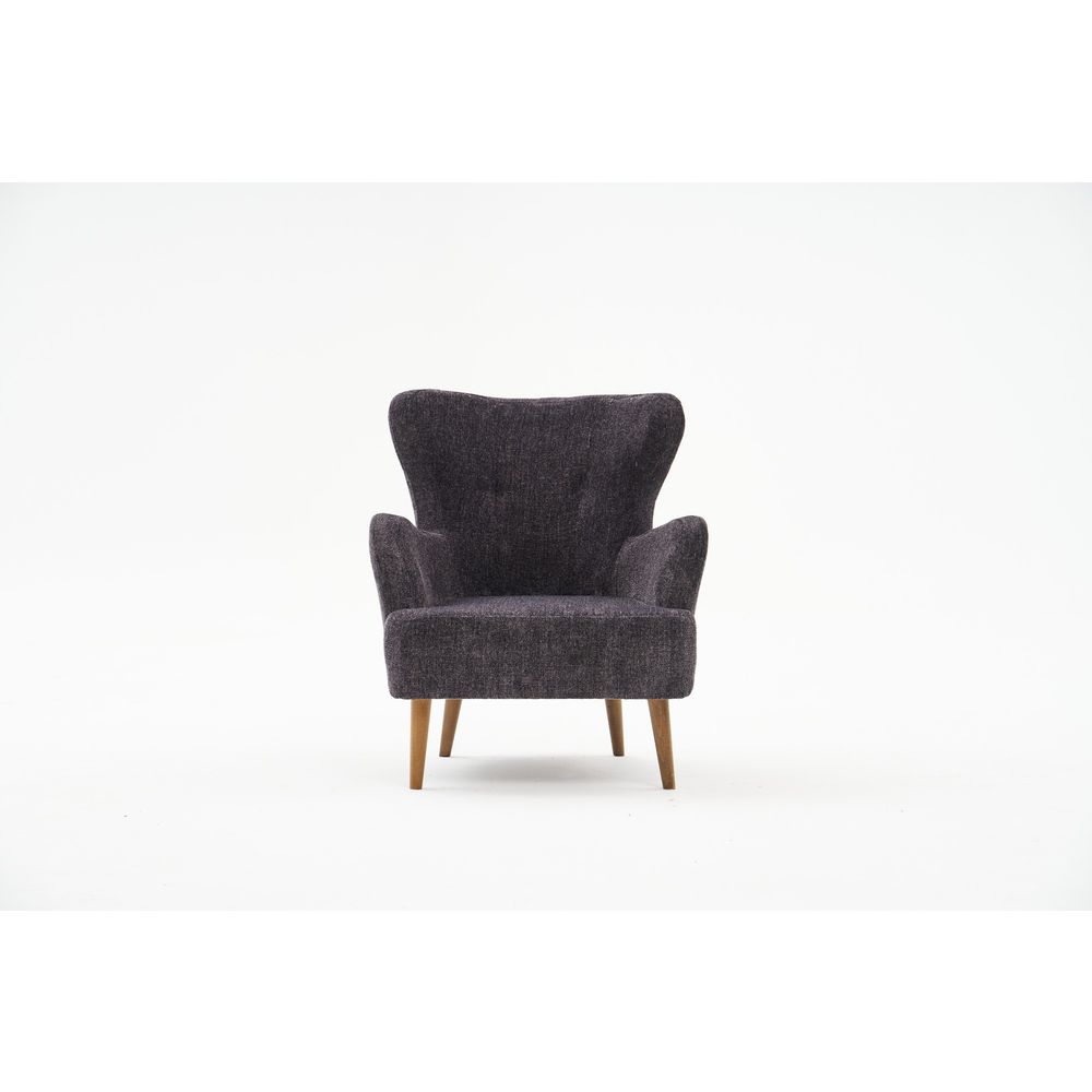 Karina Prestij - Antracitni Wing Chair slika 5