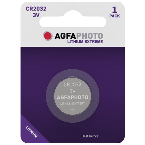 Agfa baterija dugmasta litijum CR2032 slika 1