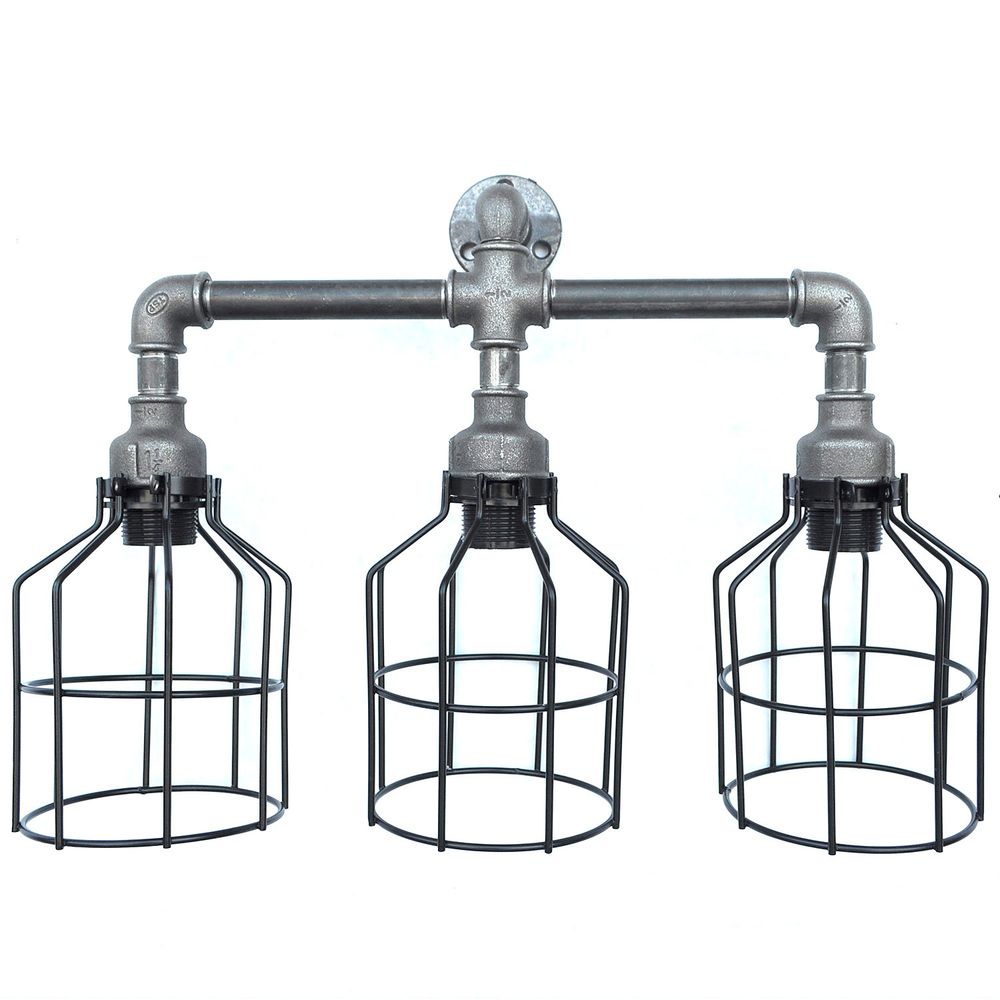 Pp114 Crna Zidna Lampa slika 1