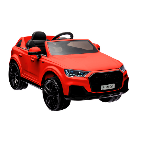 Audi Q7 Red Painted Battery Car slika 1