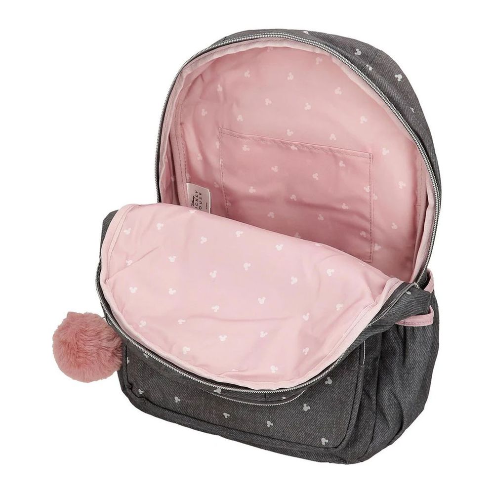 Disney Ranac 44 cm, Mickey Studs 38227T1 sa točkićima, antracit slika 4