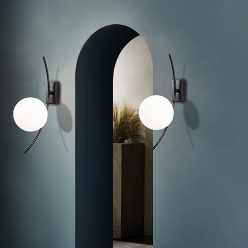 Hilal - 3821 BlackWhite Wall Lamp slika 1