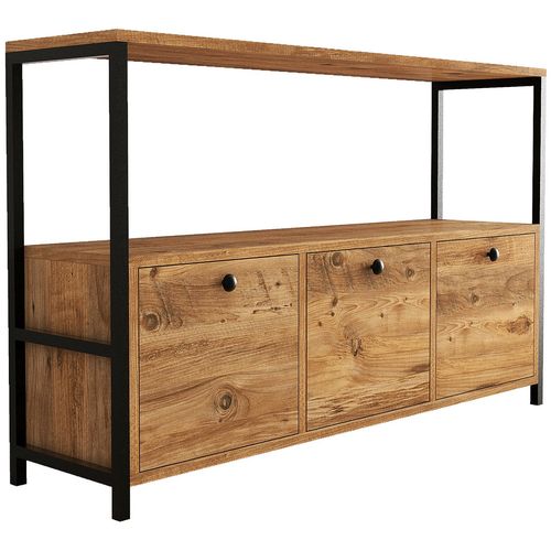 Hanah Home Nero v2 - Walnut Walnut
Black Console slika 7