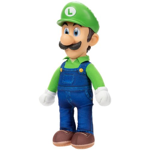 Super Mario Bros The Movie Luigi plush toy 30cm slika 5