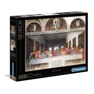 Clementoni Puzzle CL31447 MUSEUM Leonardo - Cenacolo 1000kom