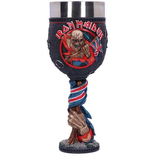 NEMESIS NOW IRON MAIDEN THE TROOPER GOBLET 19.5CM slika 1