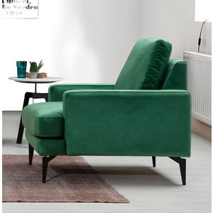 Atelier Del Sofa Fotelja wing PAPIRA zelena, Papira Armchair