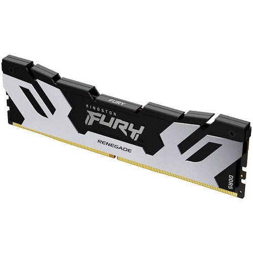 Kingston KF572C38RS-16 DDR5 16GB 7200MHz [FURY RENEGADE], Non-ECC UDIMM, CL38 1.45V, 288-pin 1Rx8, Silver/Black, w/Heatsink, XMP slika 1