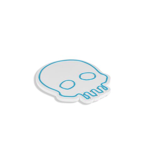 Wallity Ukrasna plastična LED rasvjeta, Skull - Blue slika 5