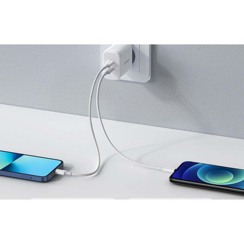 UGREEN CD243 zidni punjač 2x USB-C 40W (bijeli) slika 3