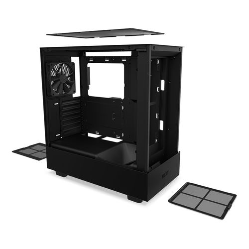 NZXT H5 Flow Gaming kućište crno (CC-H51FB-01) slika 6