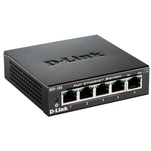 D-Link switch neupravljivi,DES-105/E (metalno kućište)