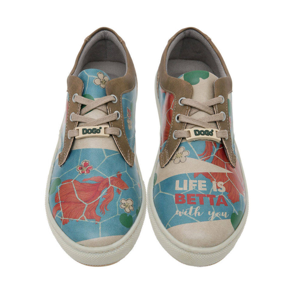 DOGO Ženske patike Cord - Life is Betta With You slika 2