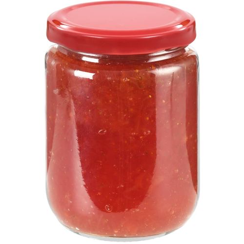 Staklenke za džem s crvenim poklopcima 96 kom 230 ml slika 20