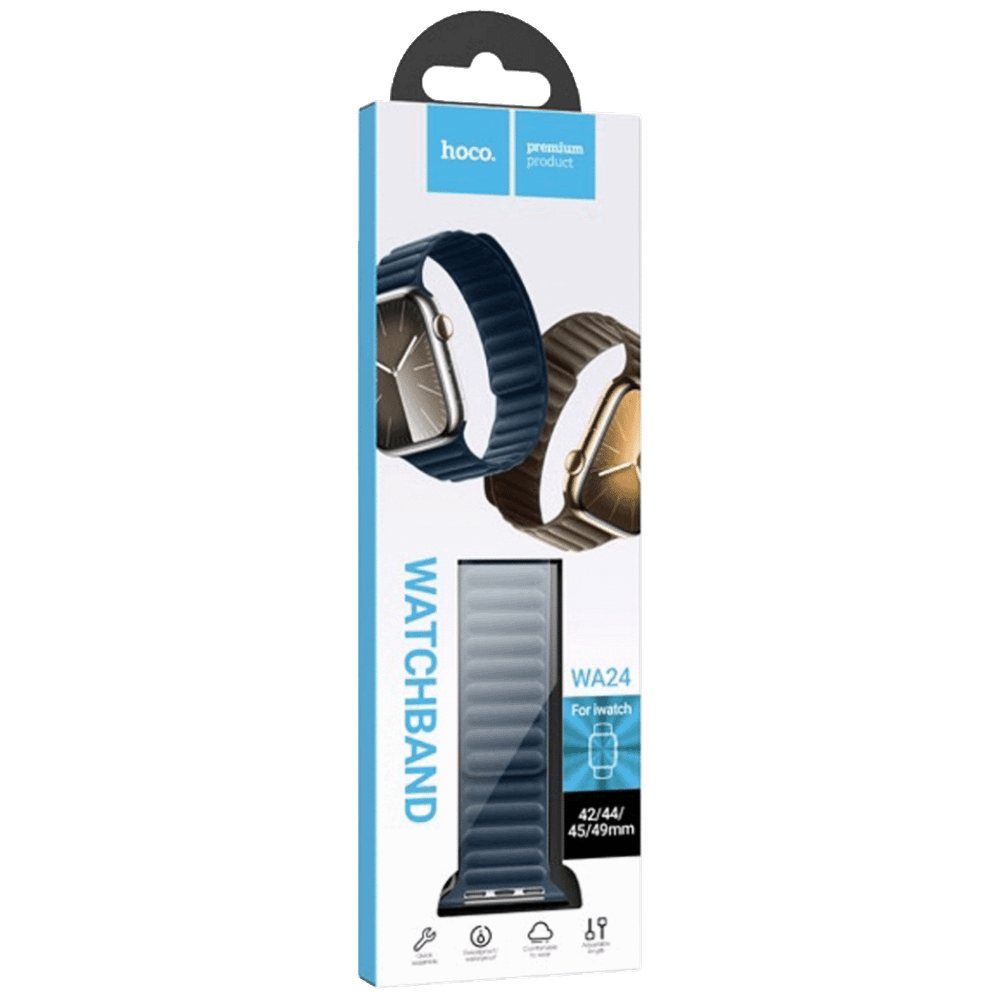 hoco. Magnetni remen za iWatch, 42/44/45/49mm, blue slika 2