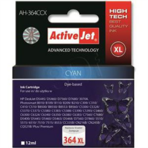 ActiveJet cijan tintni uložak za HP CB323EE 364 XL slika 1