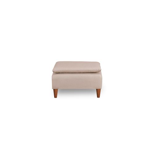 Atelier Del Sofa Tabure, Krem, Lungo - Cream slika 2