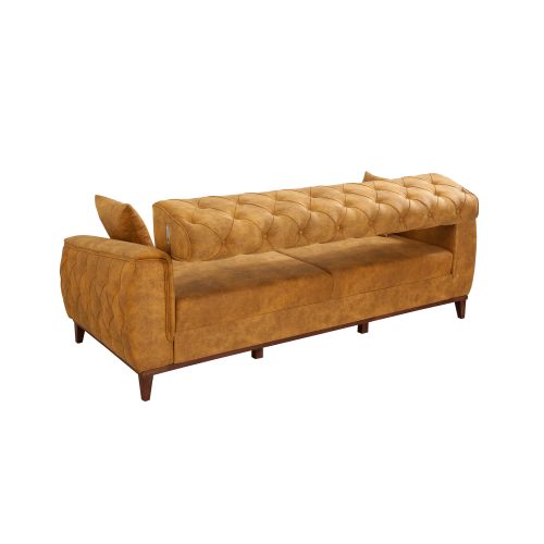 Atelier Del Sofa Marta-TKM06 Žuti set kauča na razvlačenje slika 9