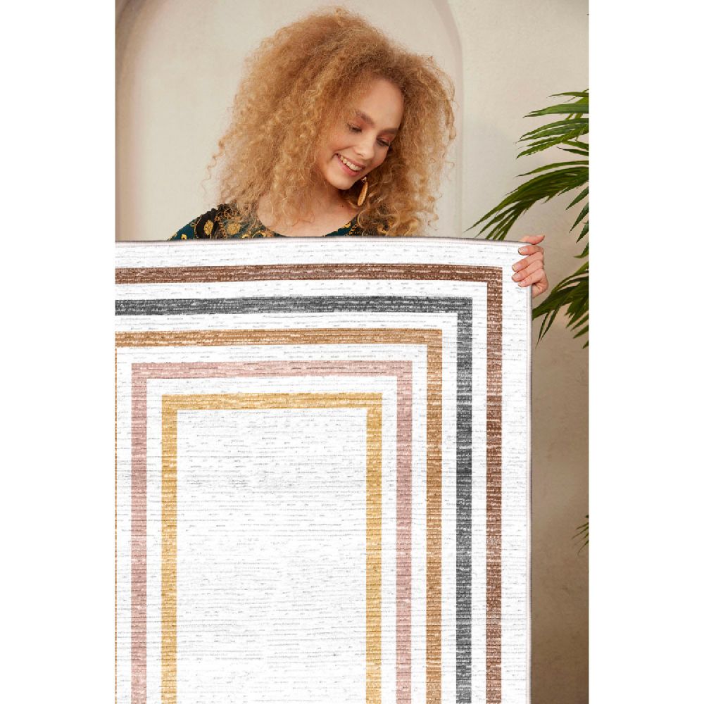EEXFAB878-KLM Višebojni Tepih (80 x 150 cm) slika 4