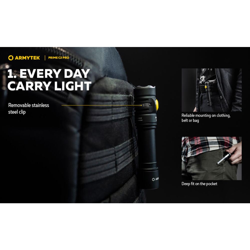 Armytek Baterijska lampa Prime C2 Pro slika 10