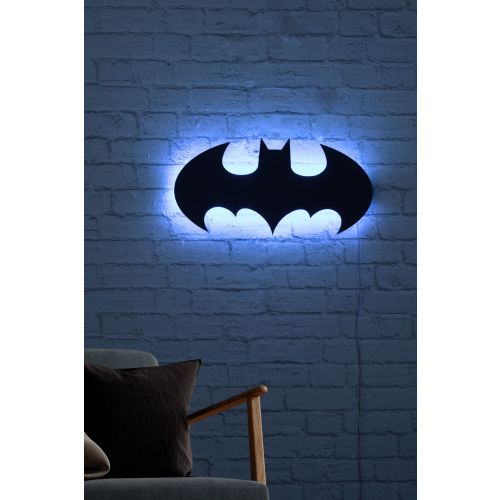 Wallity Dekorativna led rasvjeta Batman - plavo slika 4