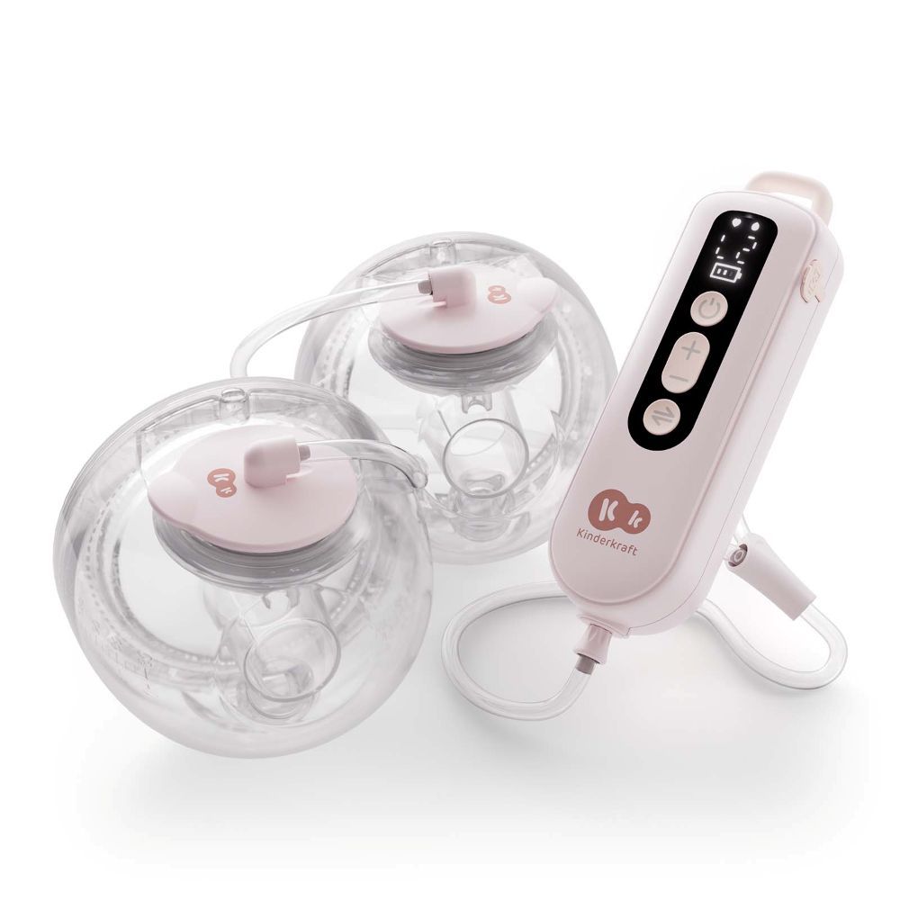 Kinderkraft Dvostruka električna izdajalica GENTLEFLOW, pink slika 4