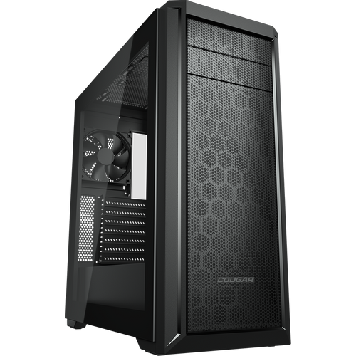 COUGAR | MX330-G Pro | PC Case | Mid Tower / Mesh Front Panel / 1 x 120mm Fan / TG Left Panel slika 1