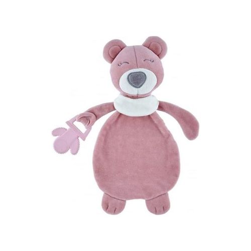 Babyjem Igračka Sweet Bear Sa Glodalicom  - Rose 0M+ slika 1