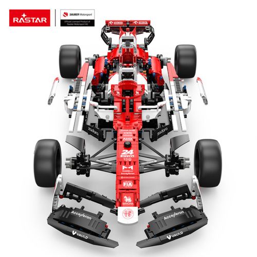 Licencirana formula na daljinsko upravljanje i sastavljanje 1:8 Alfa Romeo F1 C42  R/C RASTAR- 2261 element slika 2