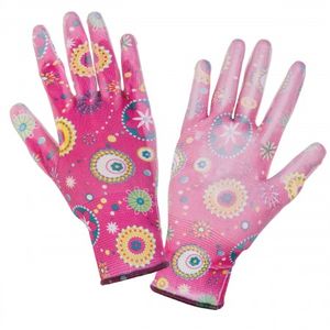 PROFIX rukavice pu ružičaste l L230309k