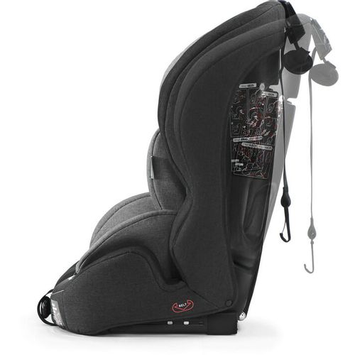 Kinderkraft autosjedalica Safety Fix 9-36 kg crno-siva slika 16