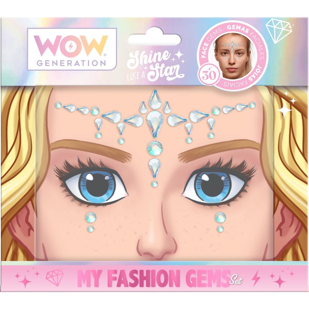 Wow Generation 00099 Ukrasni kamenčići za lice My Fashion Gems Set slika 2
