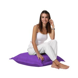 Jastučić Pouf 70x70 - Ljubičasti Jastučić za Vrt