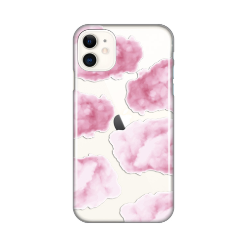 Torbica Silikonska Print Skin za iPhone 11 6.1 Pink Clouds slika 1